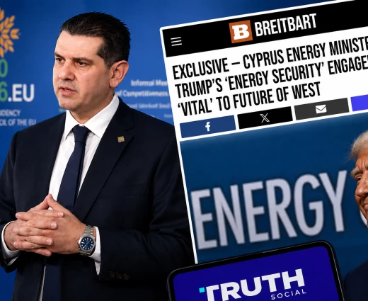 Ο Τραμπ αναδημοσίευσε συνέντευξη του Μιχάλη Δαμιανού - Όσα είπε για τον ρόλο των ΗΠΑ