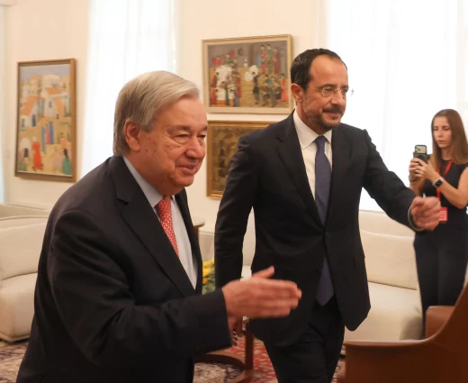 Αντόνιο Γκουτέρες: Αυτή είναι η ώρα για επίλυση του Κυπριακού