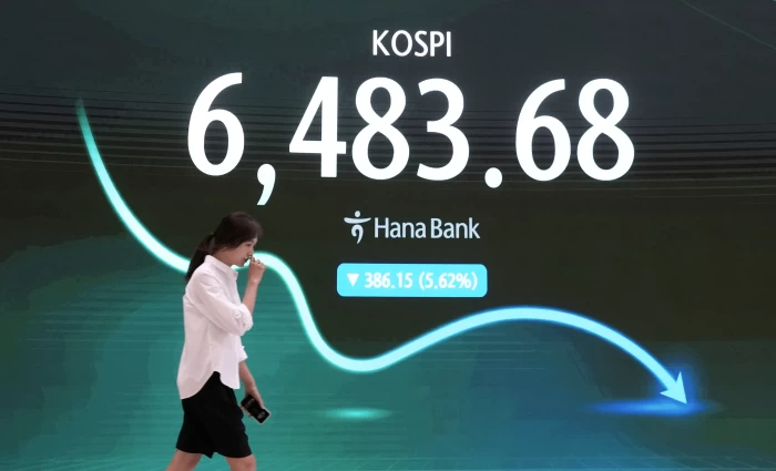 Ασία: Βουτιά στις αγορές με νέο sell-off στα τσιπ – Κατρακύλα άνω του 5,5% στη Νότια Κορέα