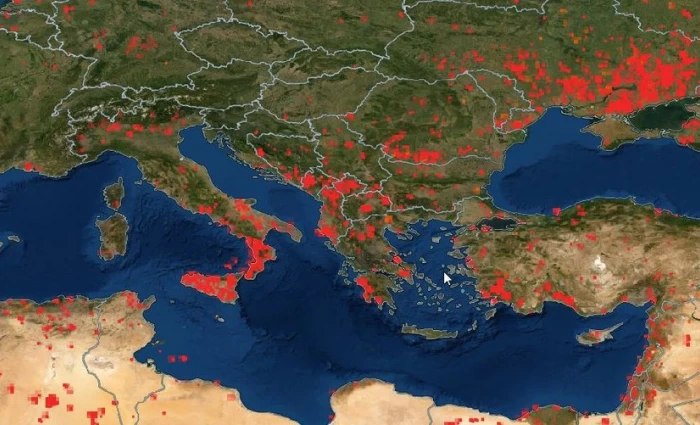 Ξηρασία και φωτιές δοκιμάζουν την Ευρώπη – Οι υδάτινοι πόροι μειώνονται