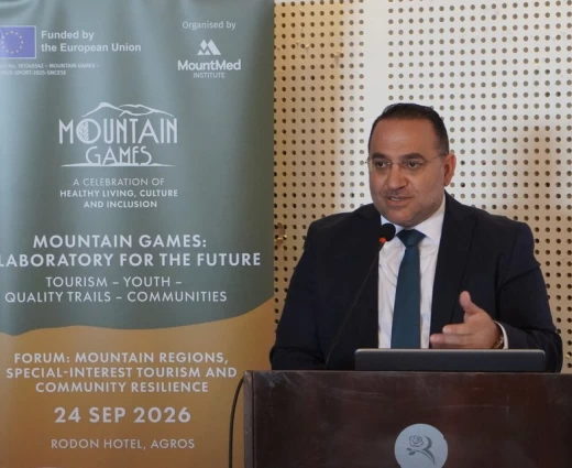 Κώστας Κουμής: Κλειδί οι ειδικές μορφές τουρισμού για επιμήκυνση τουριστικής περιόδου