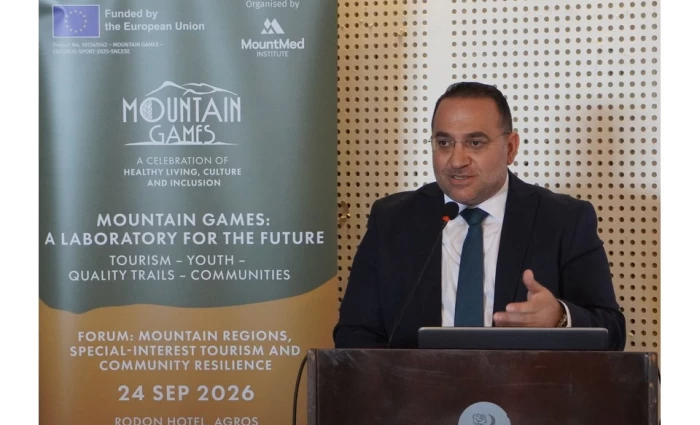Κώστας Κουμής: Κλειδί οι ειδικές μορφές τουρισμού για επιμήκυνση τουριστικής περιόδου